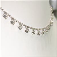 Collana Vidali Gioielli Donna in Argento Zircone COAR-13-34 - COAR-13-34